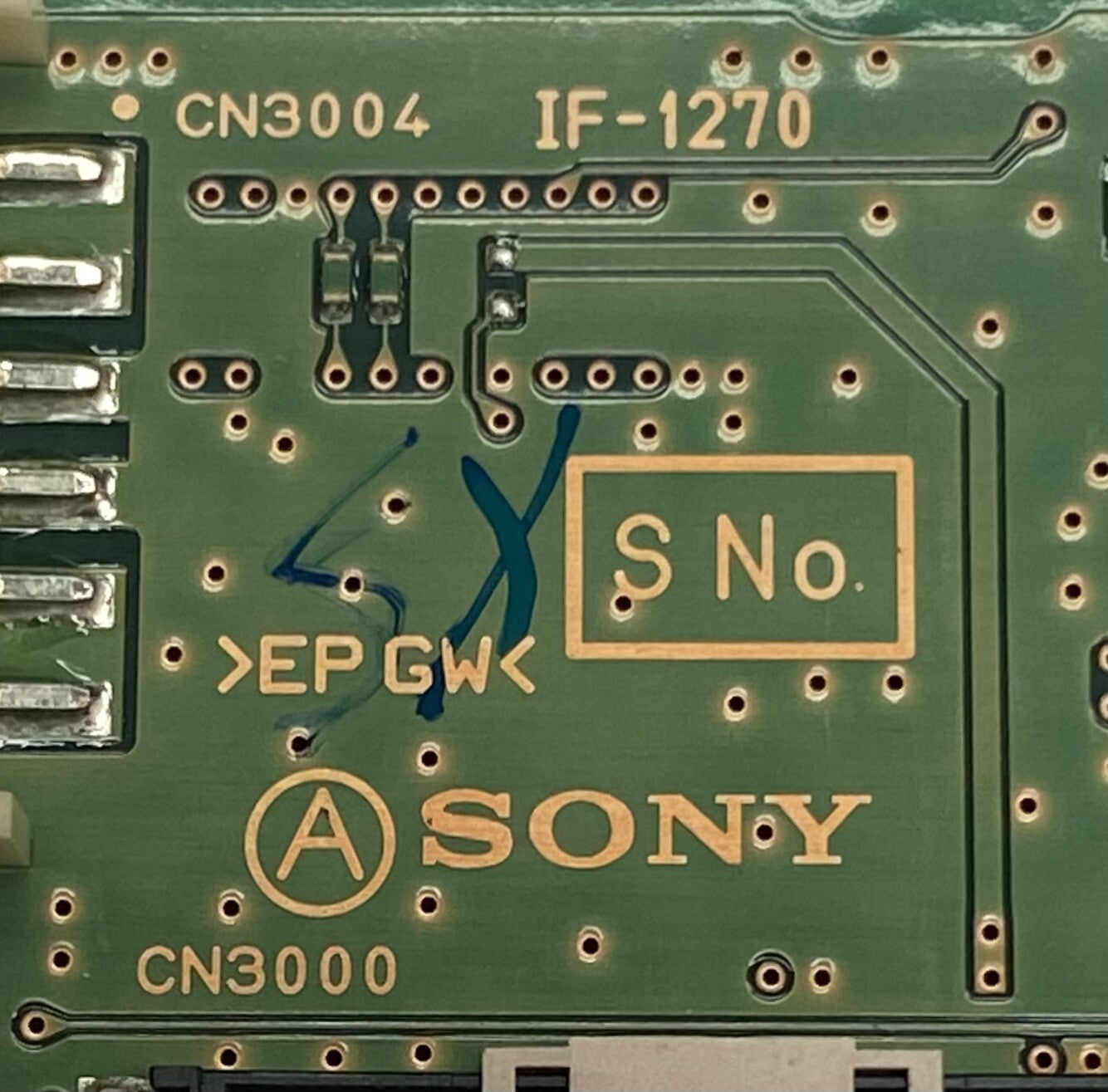 Sony PXW-FS7 IF-1270 PCB Genuine Sony Replacement Part