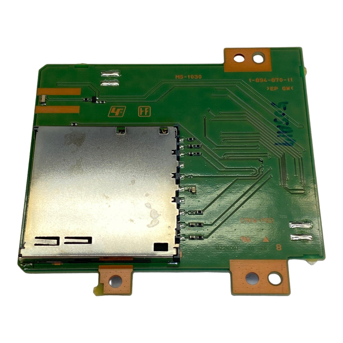 Sony HXR-NX100 SD Card Slot Board Replacement Part Genuine Sony