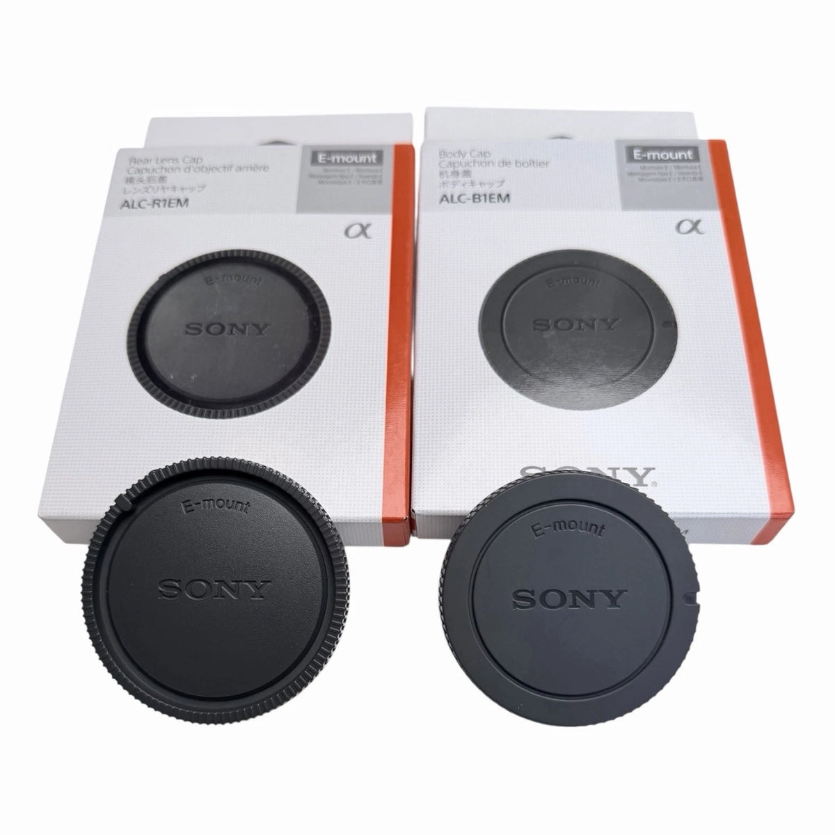 Sony OEM E-Mount Rear Lens and Body Cap