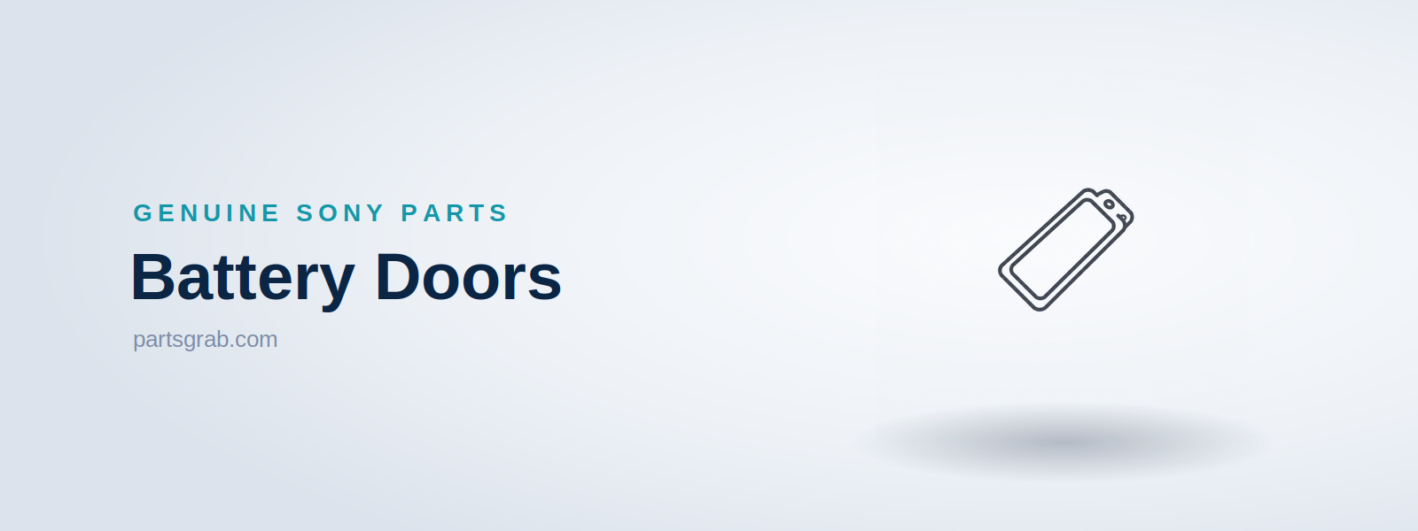 Sony Battery Doors