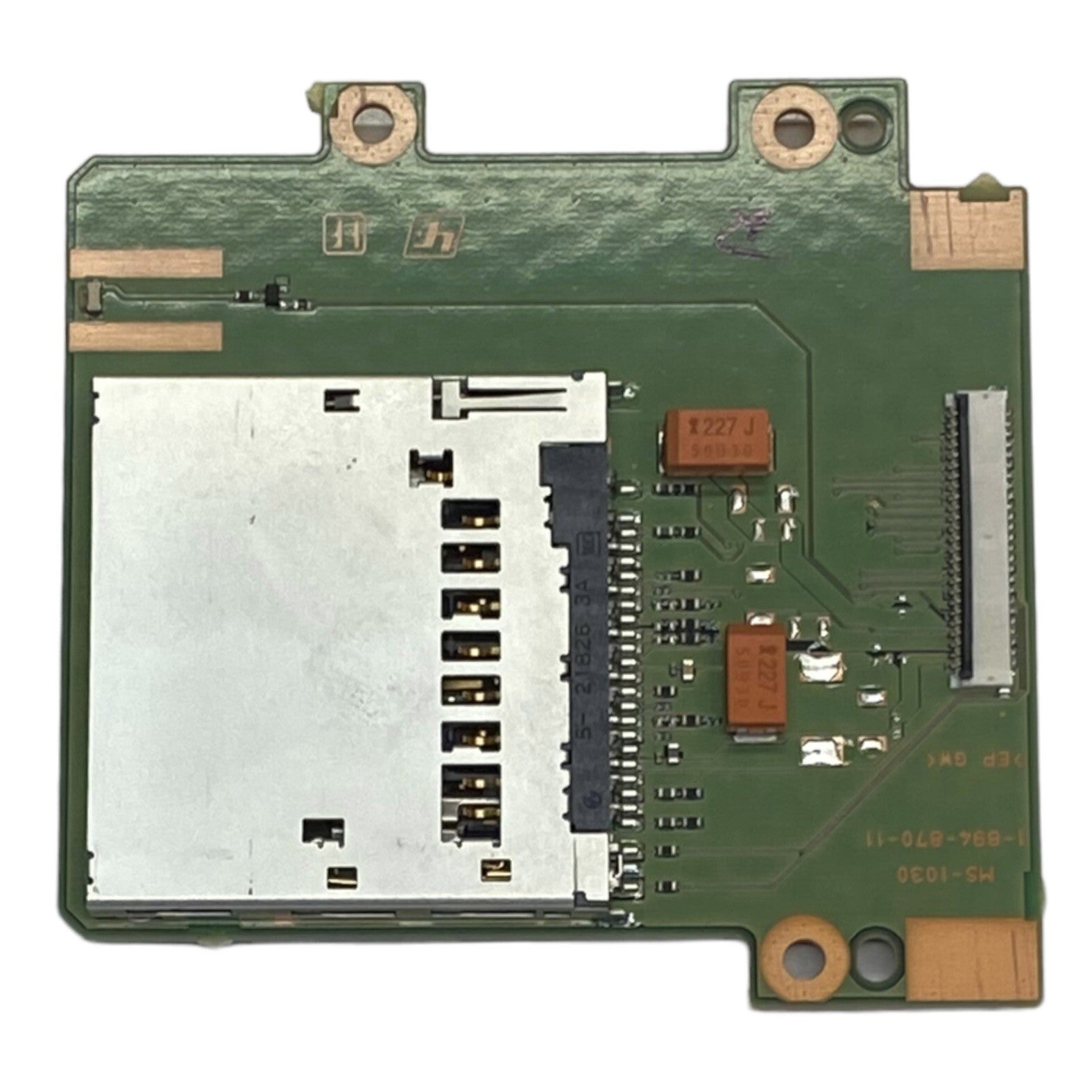 Sony HXR-NX100 SD Card Slot Board Replacement Part Genuine Sony